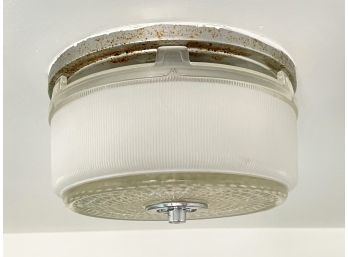 A Vintage Lightolier Surface Mounted Light