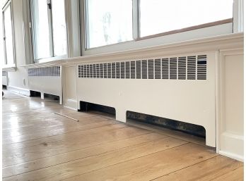 A Collection Of 12 Hot Water Radiators And Covers