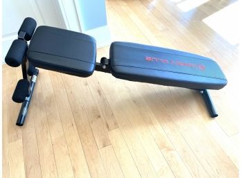 Marcy Club Black Weight Bench