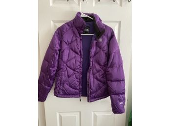 North Face Jacket In Brilliant Purple!  S/p - Preowned In Very Good Condition