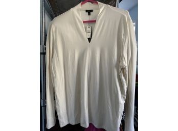 Ann Taylor White Tunic - With Tags - XL