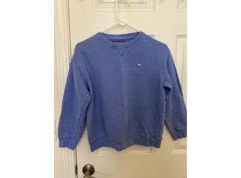 Vineyard Vines Blue Sweatshirt Youth Size 16-18 VG Cond