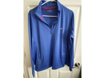 Vineyard Vines Blue Shirt Jacket XL - Like New