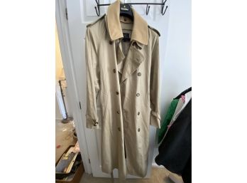 Men's Brooks Brothers 346 Classic Lined Trench Coat - 40r -
