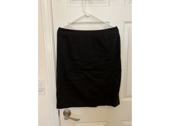 Brooks Brothers Stretch Wool Skirt In 12P - Lined - Preowned In Good Condition