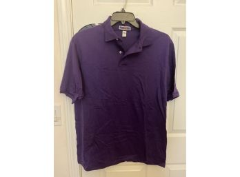 Jerzees Mens Polo L In Purple - New 1 Of 2
