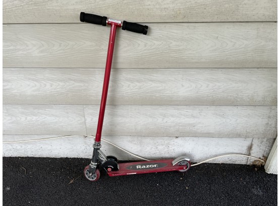Small Red Razor Scooter