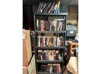 Large Group Lot Of Books Everything On The Black Shelf As Is