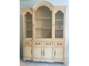 Vintage R-Way Furniture French Provincial China Cabinet