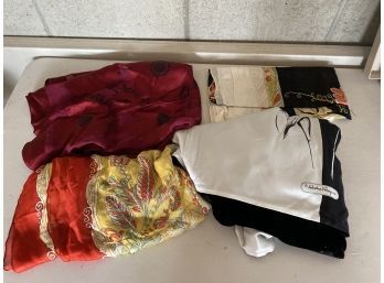 Large Group Of Salvatore Ferragamo Womens Scarves