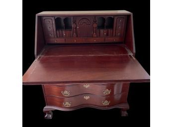 Stunning Piece! Antique Secretary Desk With Lots Of Small Drawers, Dovetail Joinery & Other Unique Joinery