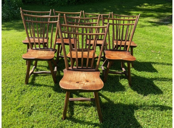 Vintage Hunt Country Bird Cage Side Chairs (6)