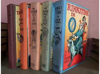 L Frank Baum, OZ Books, Published By Reilly & Lee (5)