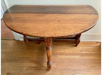 Antique Drop Side Dining Table