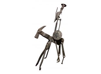 Don Quixote Welded Tool Sculpture