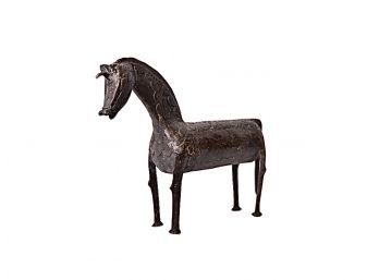 Metal Horse Artisan Statue