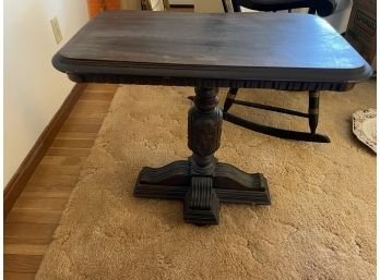 Table Pedestal Base Vintage Great Design