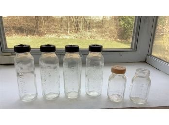 Vintage Baby Bottles Evenflo 2 Sizes