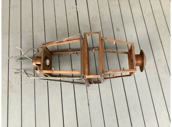 Copper Lantern Hand Made One Of A Kind