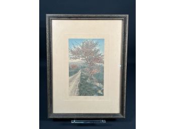 Signed Wallace Nutting Fairway Litho Print