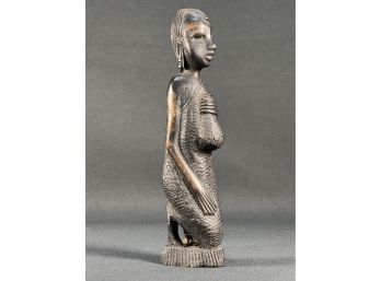 Vintage African Carved Statue