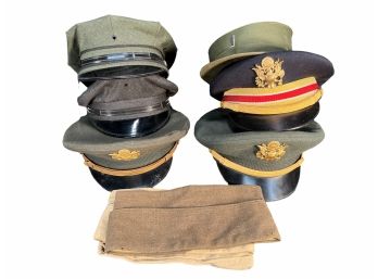 Vintage Military Hat Lot