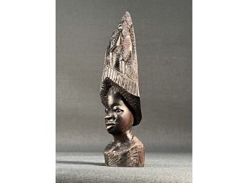 Vintage African Art Carved Figure