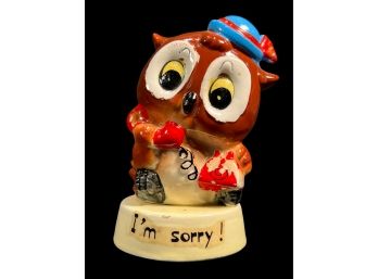 Vintage Im Sorry Owl