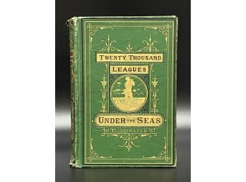 Twenty Thousand Leagues Under The Sea By Jules Verne. 1st Edition 1873 Book