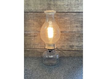 An Electrified Kerosene Lamp