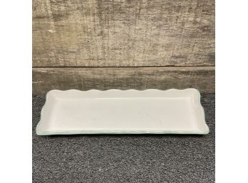 Beautiful Porcelain Tray Made In Portugal