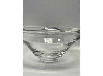 A Simon Pearce Glass Bowl
