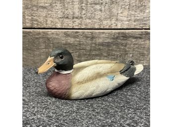 Plaster Duck Figurine