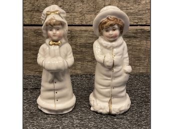 Beautiful Victorian Style Salt And Pepper Shakers