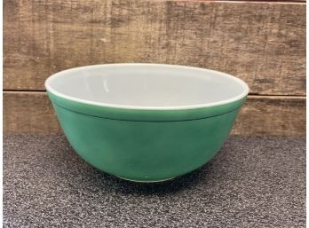 Vintage Primary Green Pyrex Bowl
