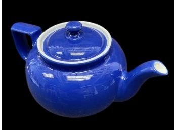 A Vintage Hall Teapot In Beautiful Bold Blue
