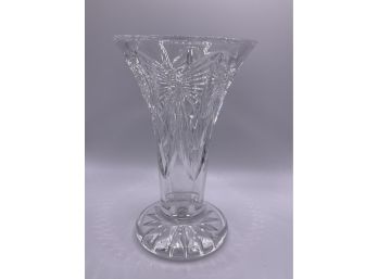 Waterford Crystal Millennium Collection Happiness Butterfly Vase