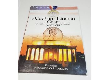 Fabulous Abraham Lincoln 1909-2010 Full Book With Info/history(Includes 1909 1909 VDB) DON'T MISS THIS