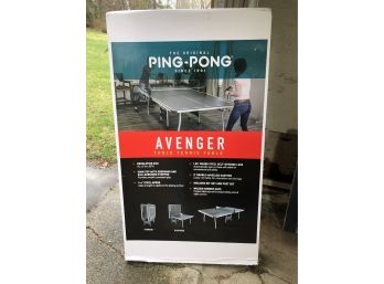 Brand New $475 AVENGER Table Tennis / Ping Pong Table - NEW IN BOX - Never Opened - Great High Quality Table
