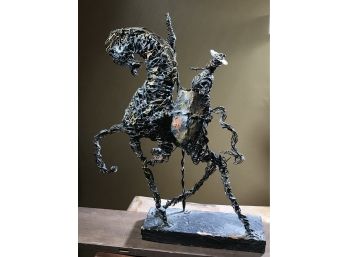 Fantastic MCM / Midcentury Modern Vintage Horse Wire Sculpture - Fantastic Looking Piece - Great MCM Decor