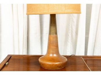 Mid-century Danish Teak Table Lamp