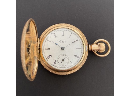 Antique Gold Filled ? Elgin Pocket Watch