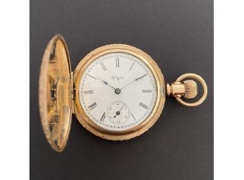 Antique Gold Filled ? Elgin Pocket Watch
