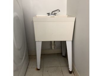 A Freestanding Utility Sink