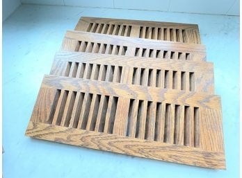 10 Wood Slat Floor Registers