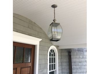 A Quotzel  Exterior Hanging Entry Chandelier