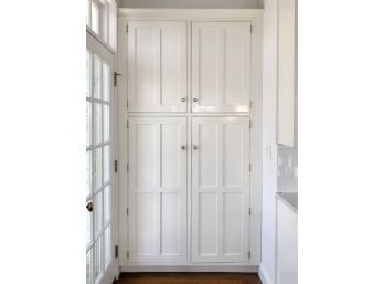 A Wood Custom Crafted Built In Pantry - Rutt Cabinets