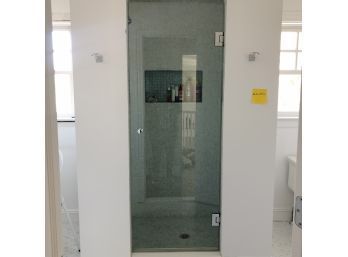 A Frameless Glass Shower Door, Bath #2