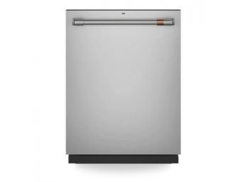 A Stainless Steel GE Cafe Dishwasher - Retail $1000