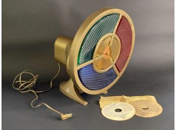 A Vintage Harmony House Colortone Electric Roto-Wheel